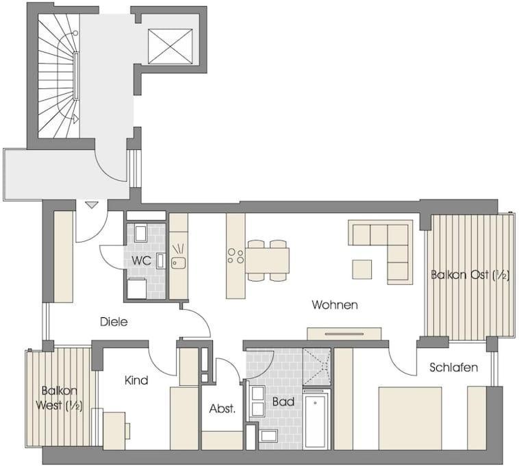 Auszeit Apartment Smile FDH Dış mekan fotoğraf